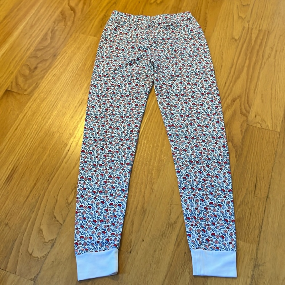 Lake pajamas girls size 10 floral pajama bottoms